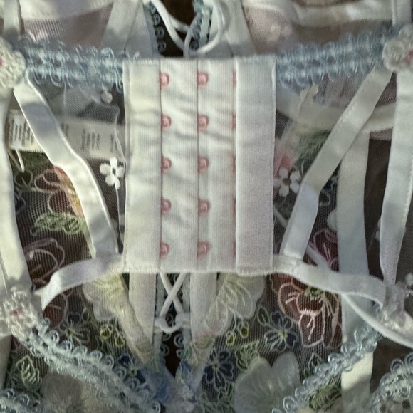 NWOT FOR LOVE & LEMONS THONG BODYSUIT LINGERIE XXS NO FLAWS - Picture 5 of 10